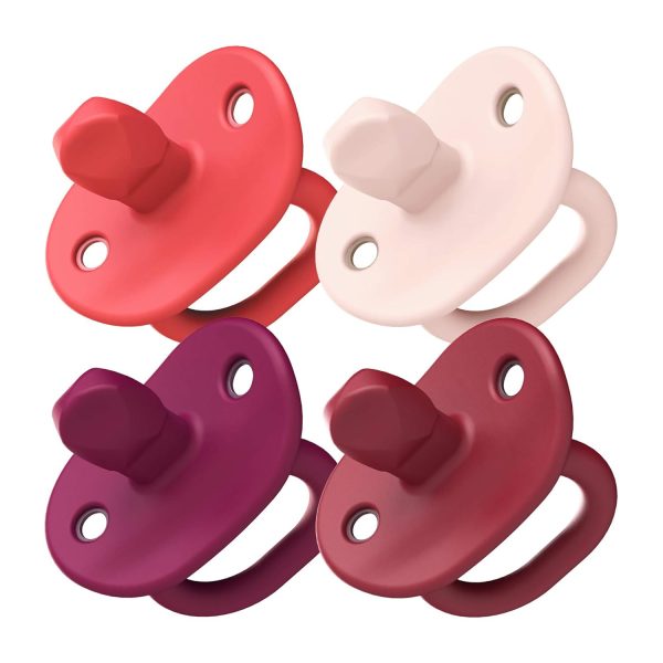 Tomy Jewl Silicone Orthodontic Pacifier - Baby Pacifier with Soothing Gem-Shaped Nipple - Comfortable Baby Pacifiers Support Natural Oral Muscular Development - Blue - 4 Count - 3-6 Months - Image 7