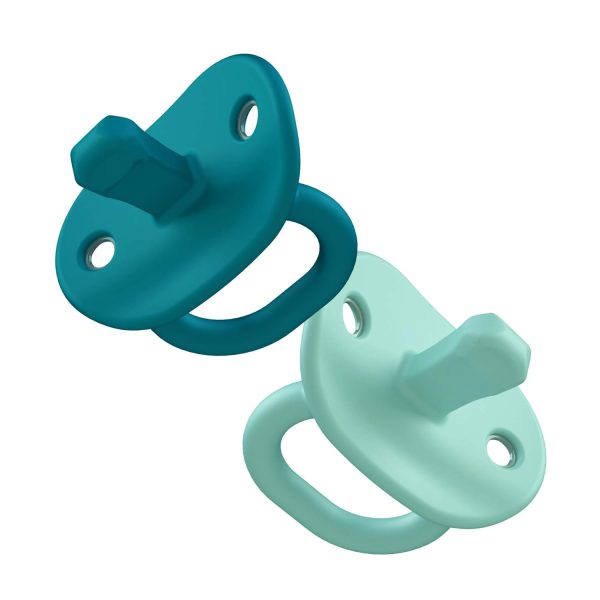 Tomy Jewl Silicone Orthodontic Pacifier - Baby Pacifier with Soothing Gem-Shaped Nipple - Comfortable Baby Pacifiers Support Natural Oral Muscular Development - Blue - 4 Count - 3-6 Months - Image 11