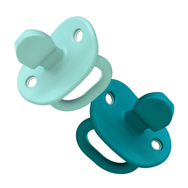 Tomy Jewl Silicone Orthodontic Pacifier - Baby Pacifier with Soothing Gem-Shaped Nipple - Comfortable Baby Pacifiers Support Natural Oral Muscular Development - Blue - 4 Count - 3-6 Months - Image 12