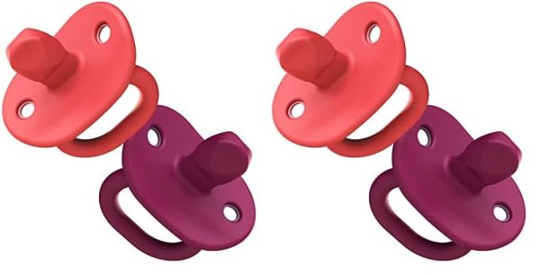 Tomy Jewl Silicone Orthodontic Pacifier - Baby Pacifier with Soothing Gem-Shaped Nipple - Comfortable Baby Pacifiers Support Natural Oral Muscular Development - Blue - 4 Count - 3-6 Months - Image 14
