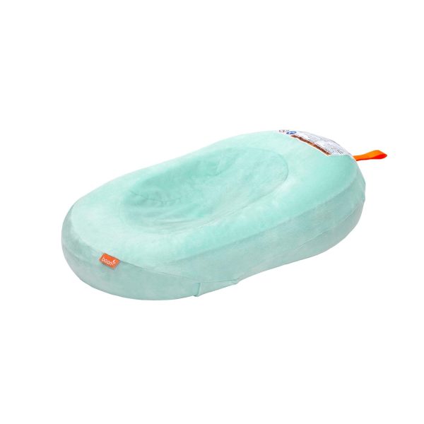 Boon Puff+ Inflatable Baby Bather - Infant Bathtub Includes Microfleece Cover, Swaddle Wings, and Storage Bag – Inflatable Baby Bathtub for Newborns and Infants - Image 15