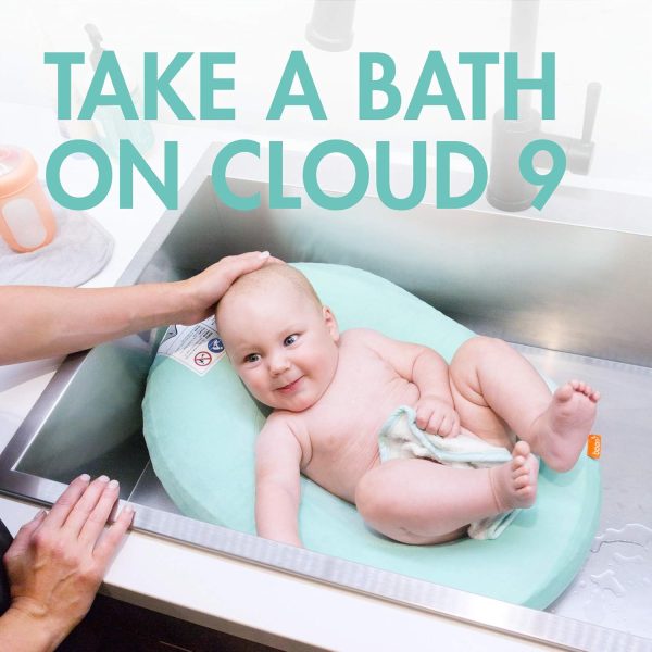 Boon Puff+ Inflatable Baby Bather - Infant Bathtub Includes Microfleece Cover, Swaddle Wings, and Storage Bag – Inflatable Baby Bathtub for Newborns and Infants - Image 21
