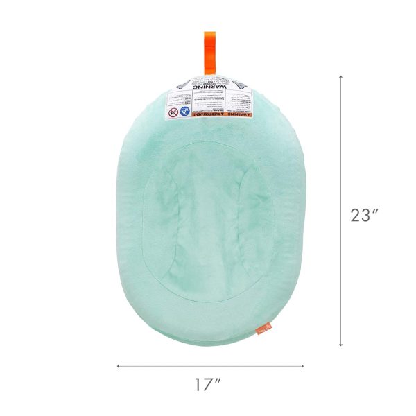 Boon Puff+ Inflatable Baby Bather - Infant Bathtub Includes Microfleece Cover, Swaddle Wings, and Storage Bag – Inflatable Baby Bathtub for Newborns and Infants - Image 22