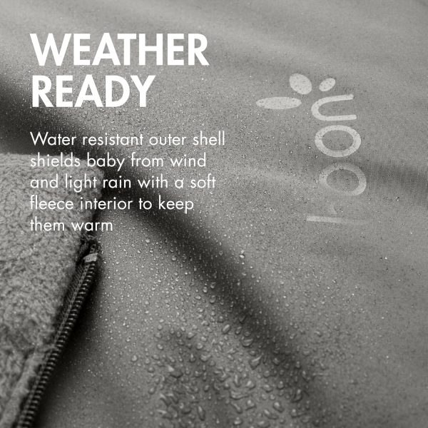 Boon Morph Baby Car Seat Cover and Car Seat Canopy - Water Resistant Car Seat Covers for Babies - Machine Washable - 1 Size Fits Most Baby Car Seats - Image 6